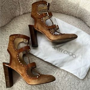 Jimmy choo suede boots
